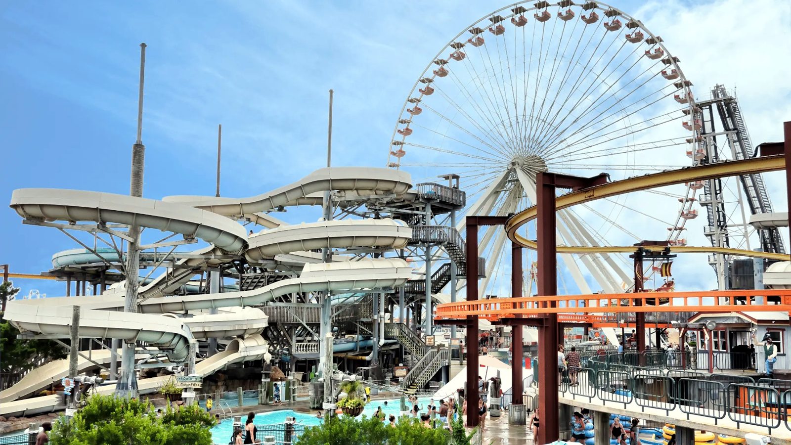 Morey's Piers Water Parks and Ferris Wheel