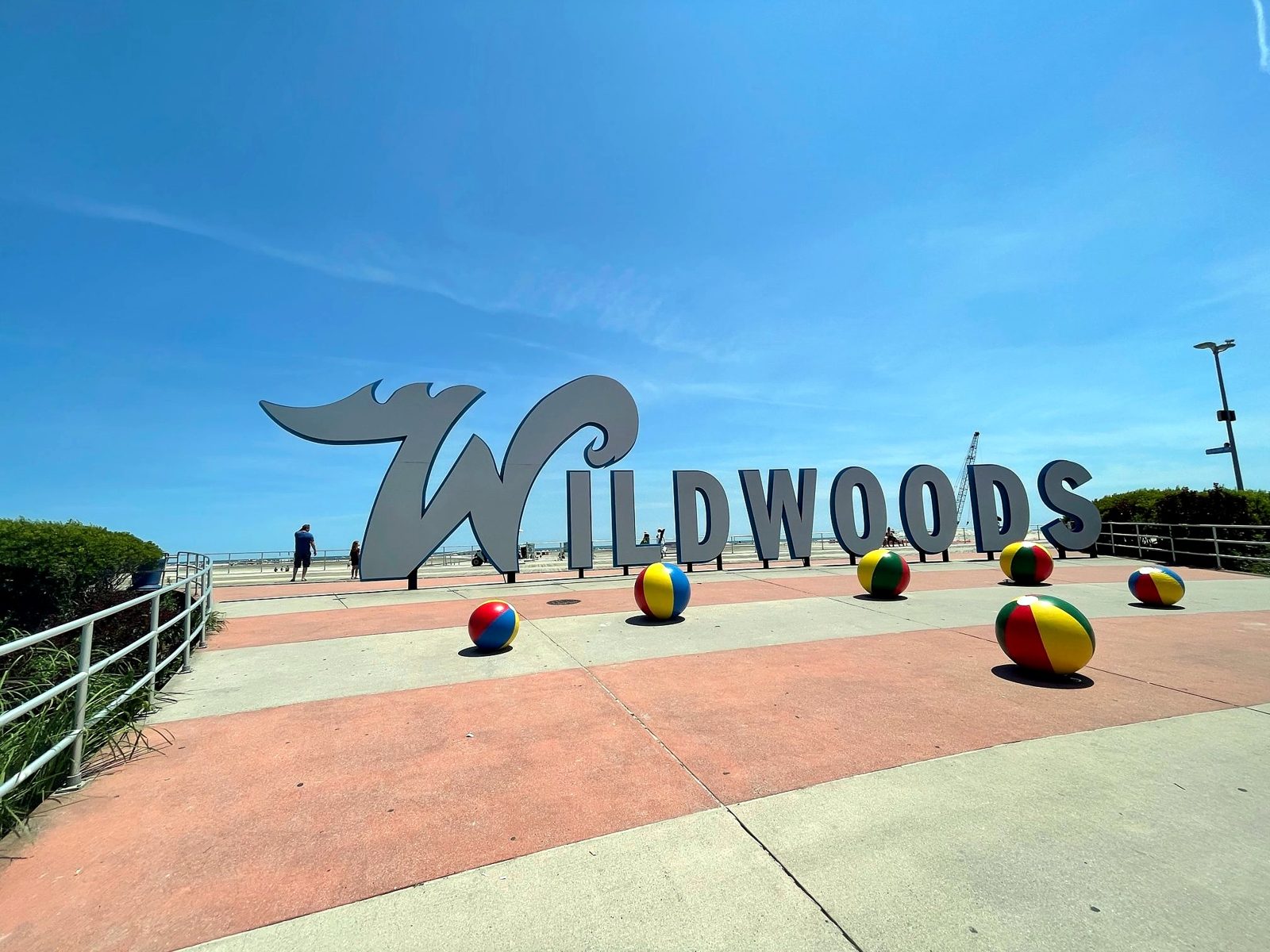 Wildwoods Beach Ball Sign